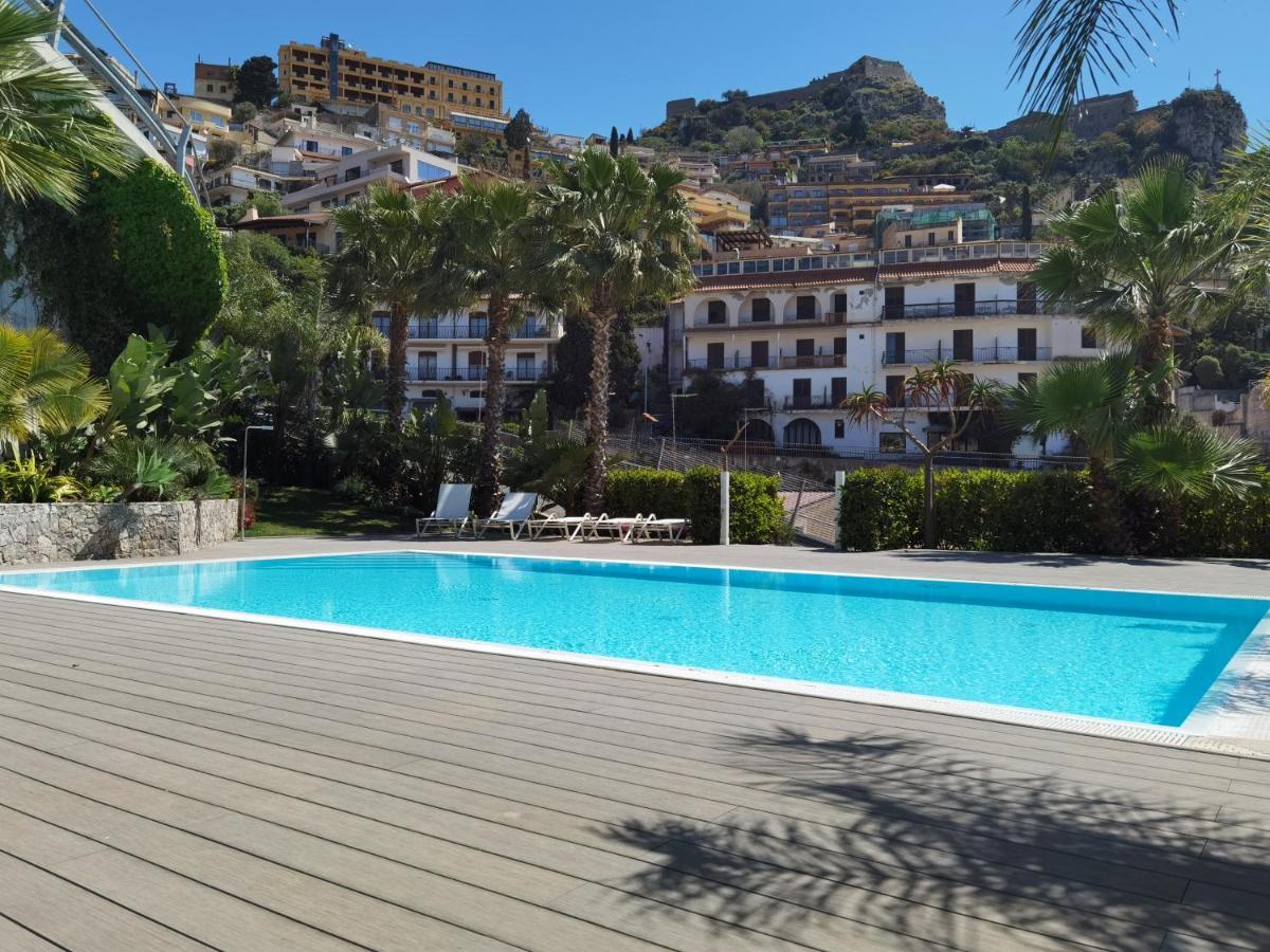 Taormina Lukos House In Center With Pool By Taormina Holidays Exterior photo